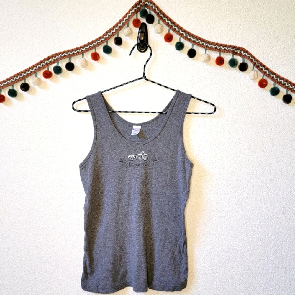 No brand Biker Tank Top